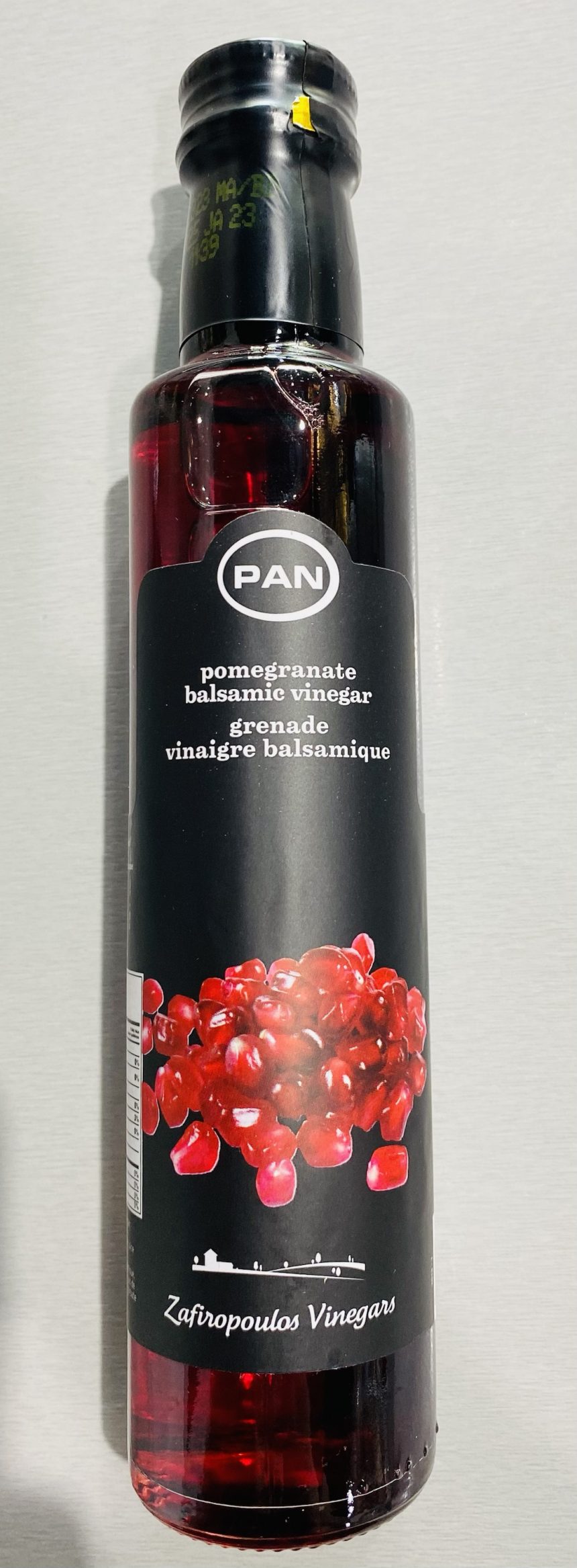 Zafiropoulos “ Pan “ Pomegranate balsamic vinegar Greek Table